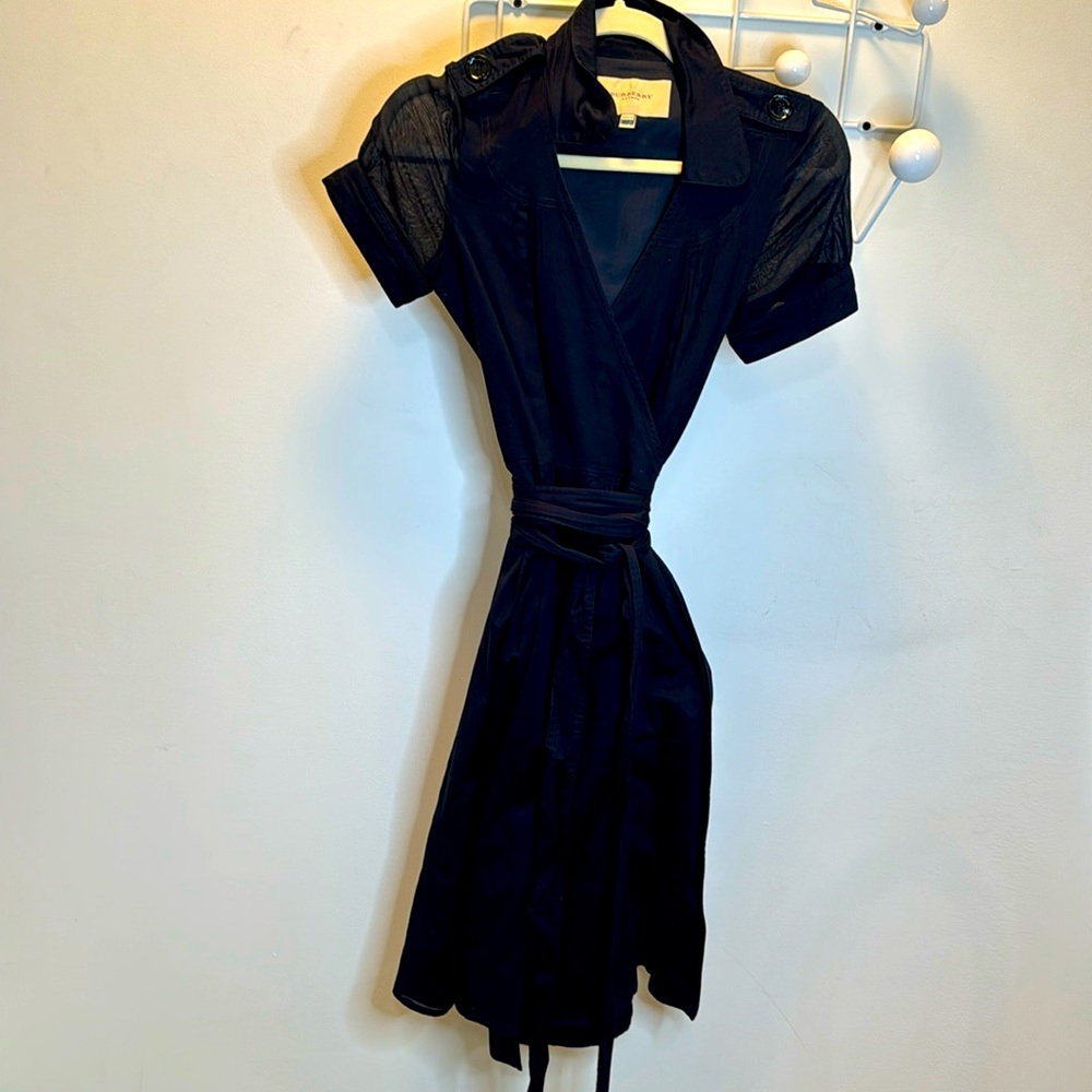 Burberry wrap dress